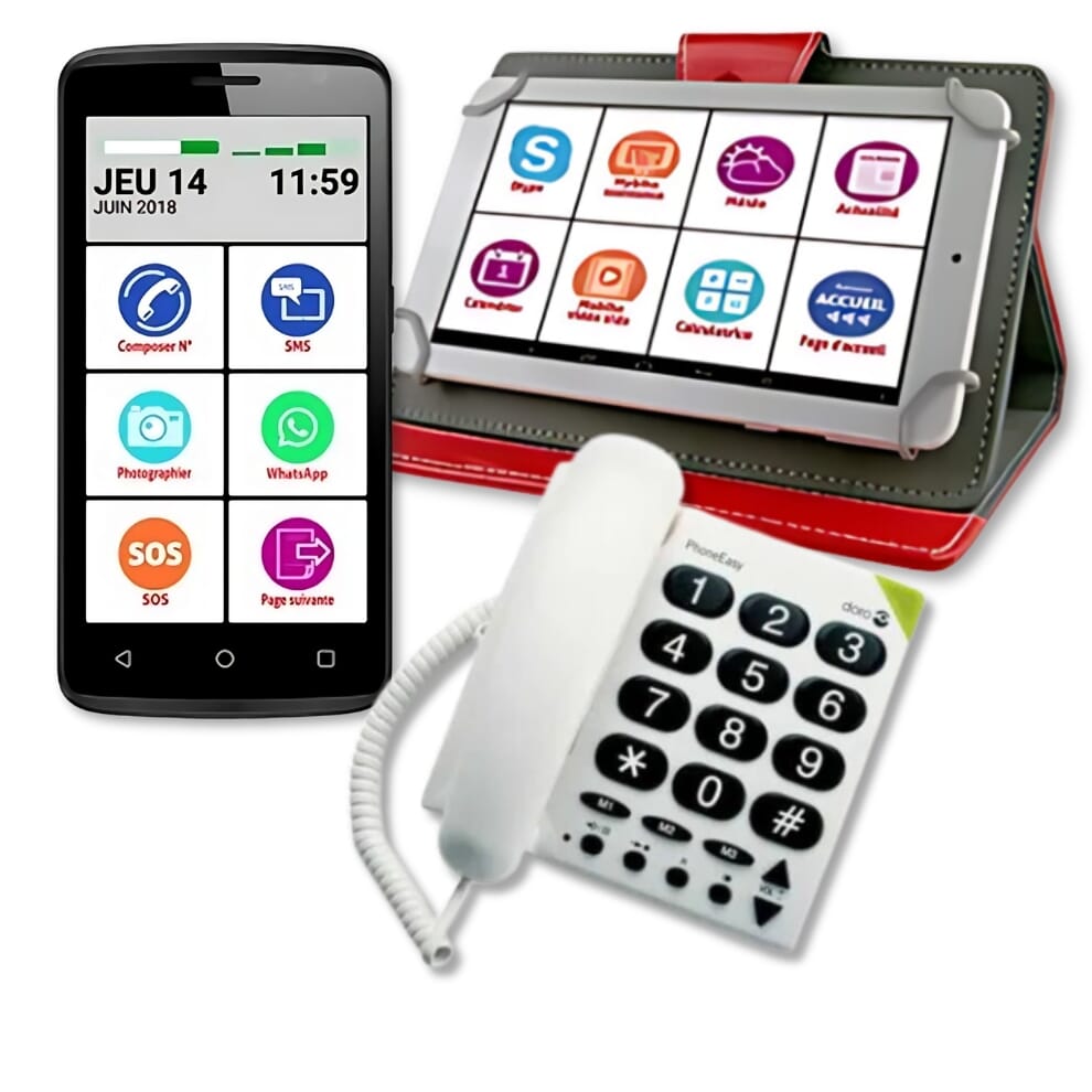 Tablettes, téléphones et smartphones